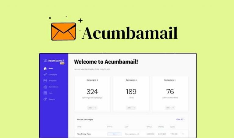 Acumbamail lifetime deal