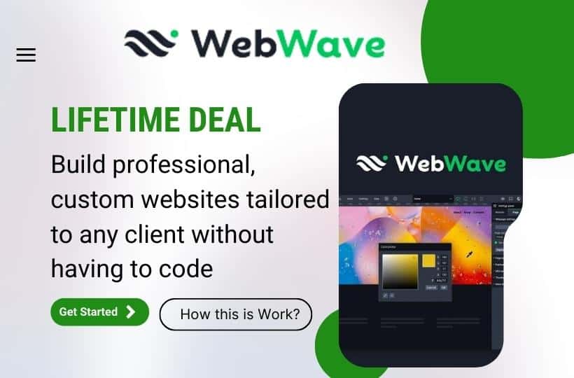 WebWave lifetime deal