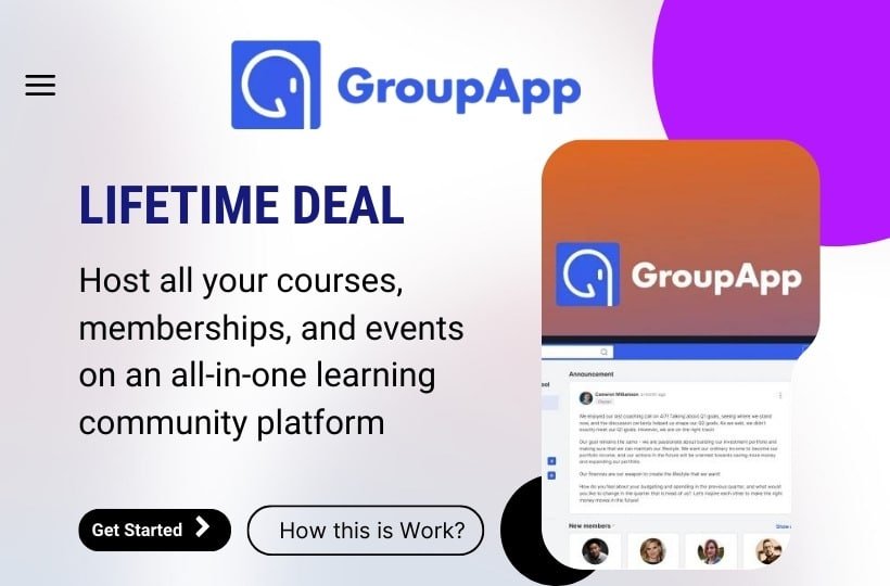 GroupApp lifetime deal