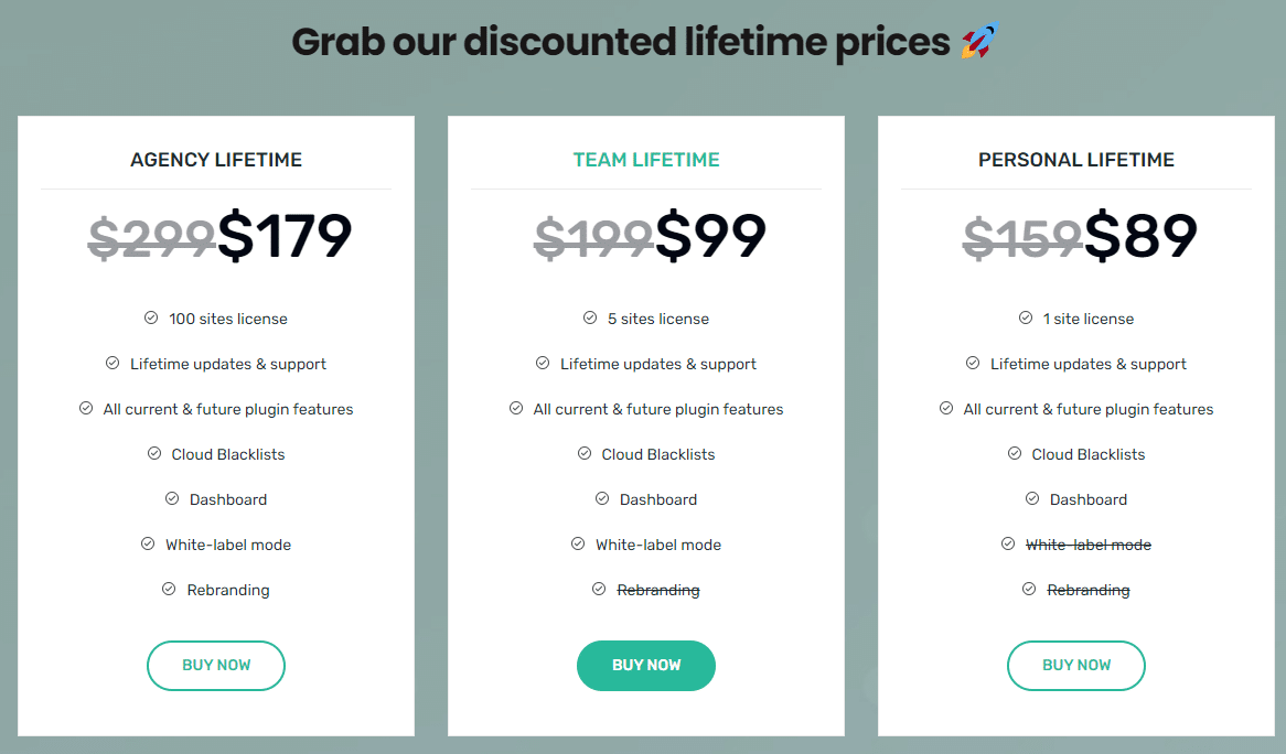 WP Login Lockdown lifetime deal