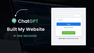 How To Build A Website With Chatgpt?