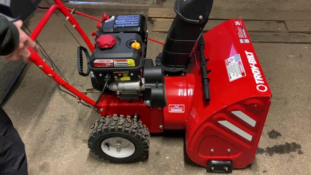Troy Bilt Snow Blower How to Start
