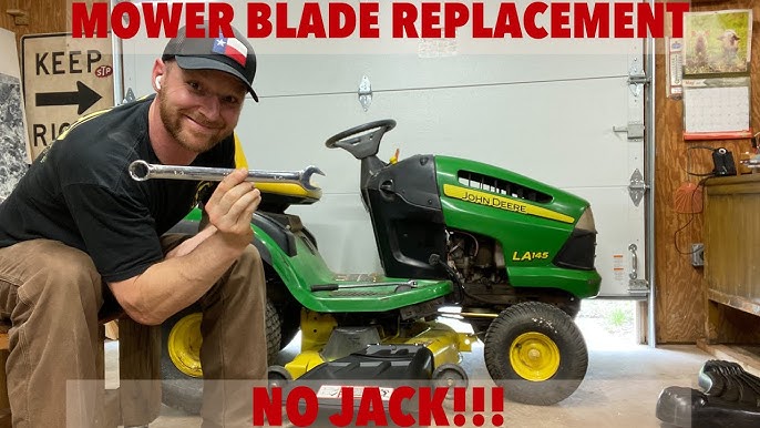 Are John Deere Lawn Mower Blades Reverse Thread