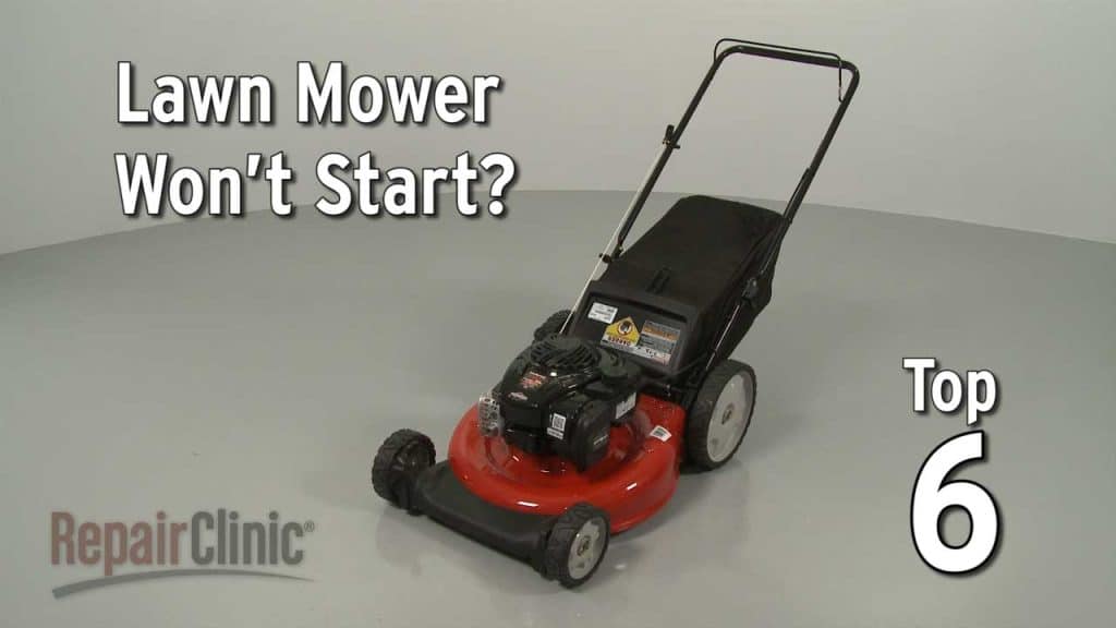 How to Fix a Lawn Mower That Won'T Start