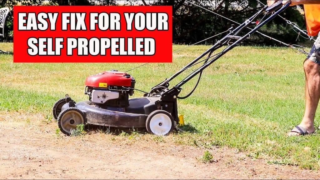 How to Fix a Self Propelled Lawn Mower