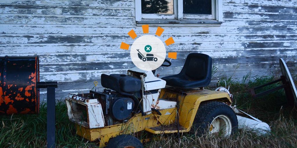 How to Get Rid of Old Lawn Mower