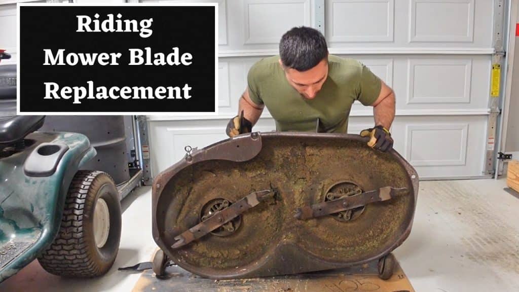 How to Install Riding Lawn Mower Blades