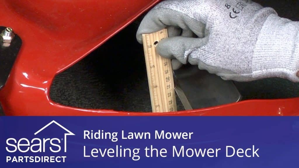 How to Level a Lawn Mower Deck