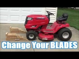 How to Remove Riding Lawn Mower Blade