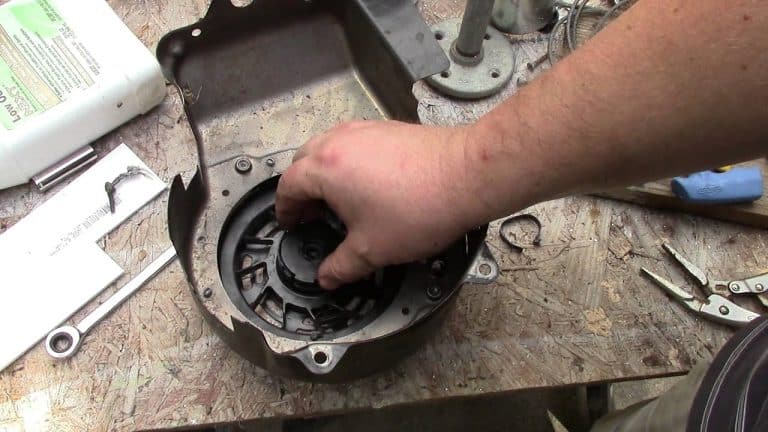 Replace Pull Cord Lawn Mower Briggs Stratton