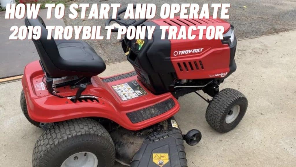 How to Start a Troy Bilt Riding Lawn Mower