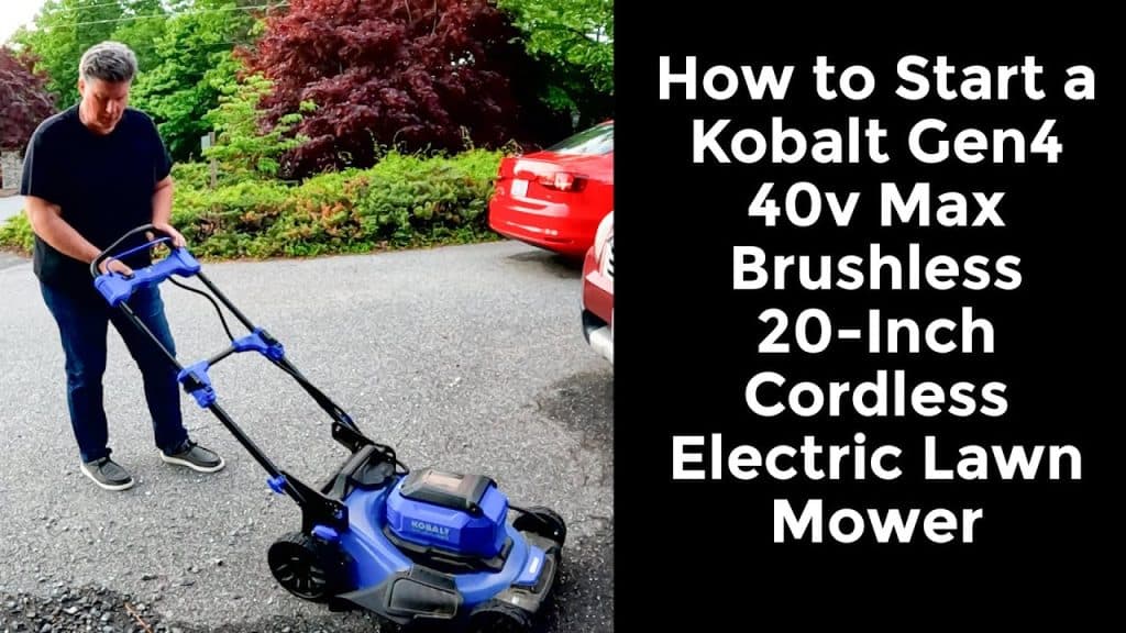 How to Start an Electric Lawn Mower