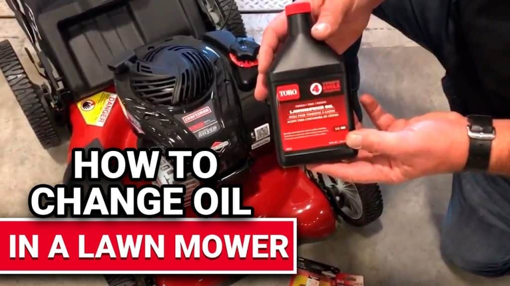 What Oil to Put in Lawn Mower