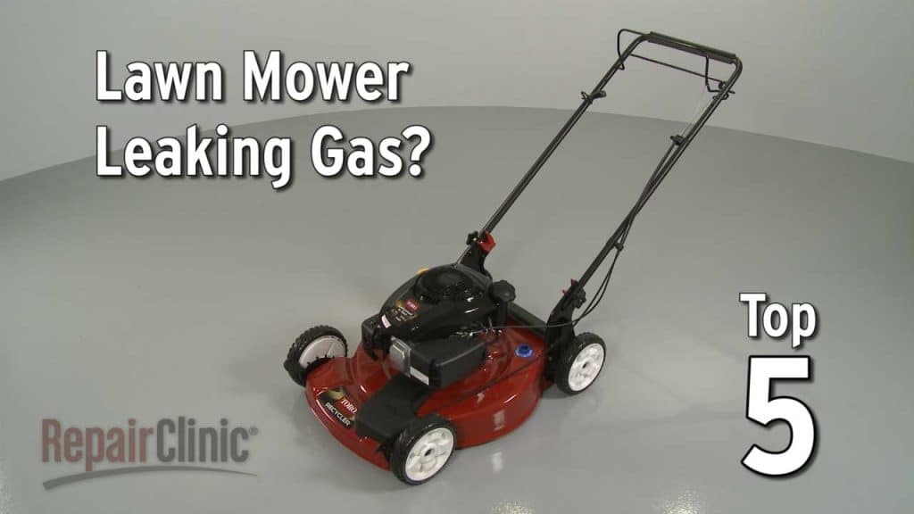 Why is My Lawn Mower Leaking Gas