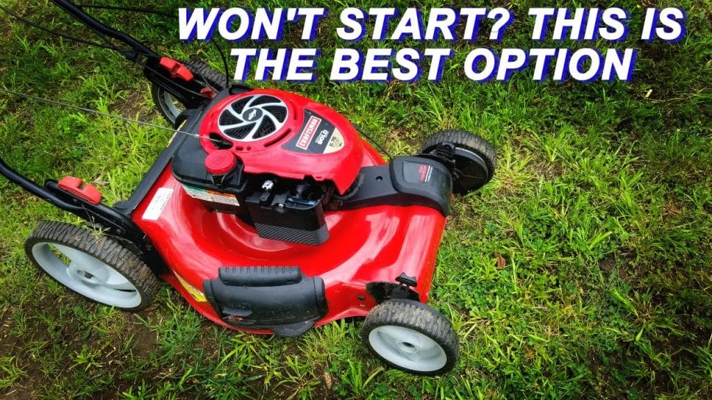 Why Won'T My Craftsman Lawn Mower Start