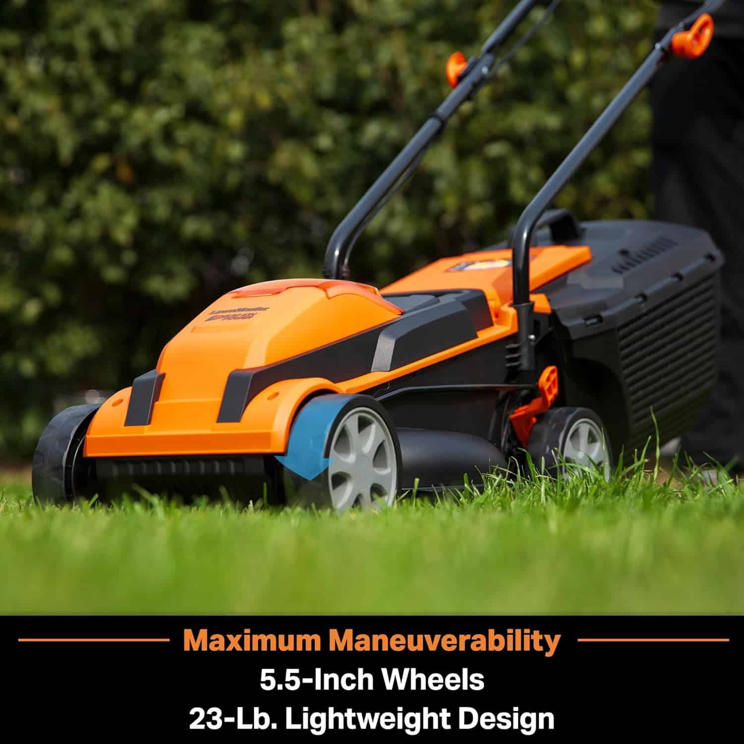 LawnMaster CLM2413A Cordless 13-Inch Lawn Mower