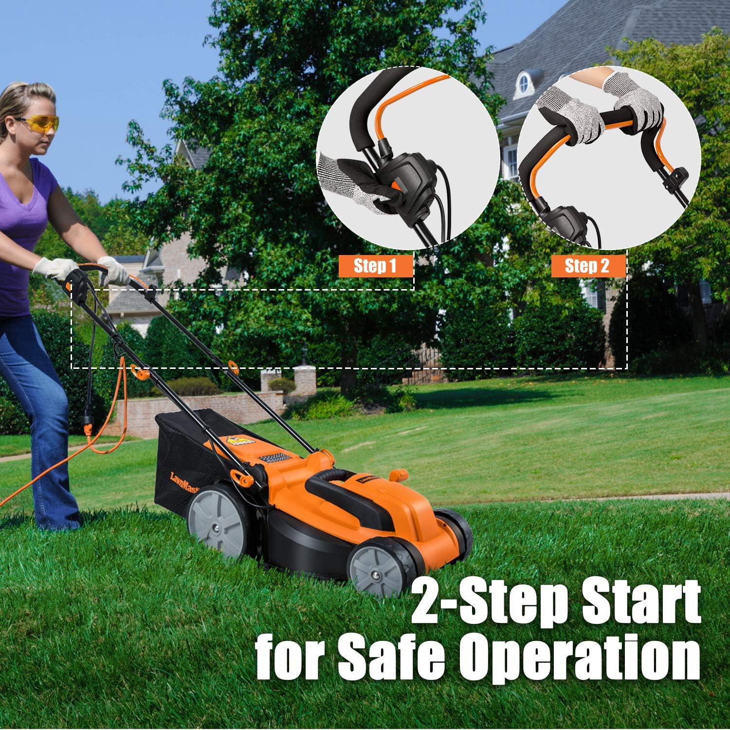 LawnMaster MEB1216K Electric Lawn Mower