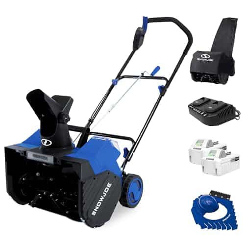 best rated battery snow blower