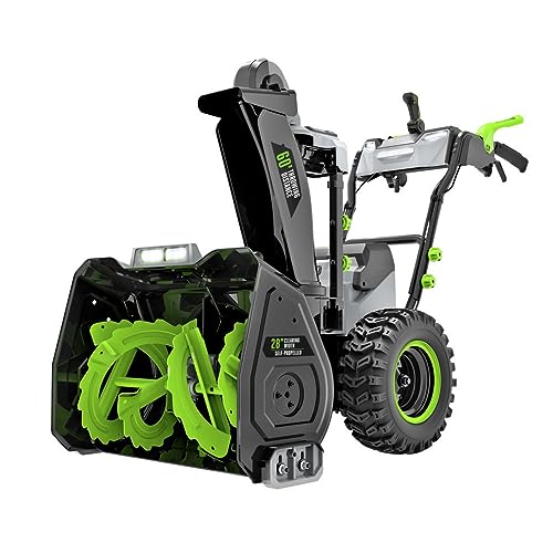 best battery snow blower 2 stage