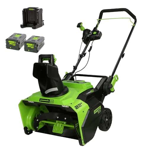 best rated battery operated snow blower