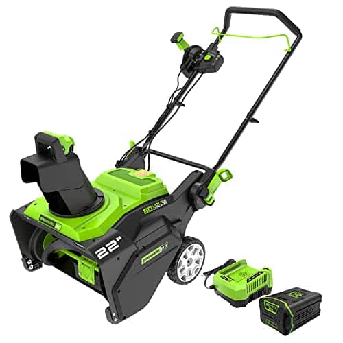 best buy greenworks snow blower