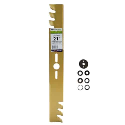 best lawn mower blade for mulching leaves