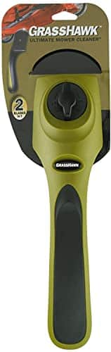 best way to clean a lawn mower deck