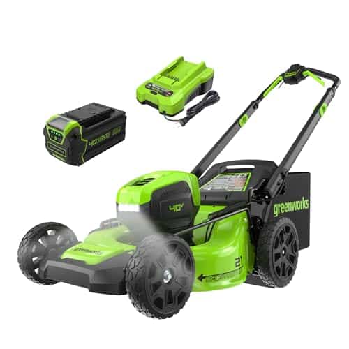 best battery operated self propelled lawn mower