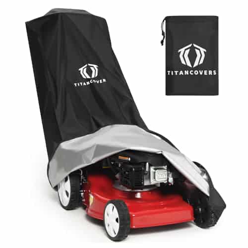 best place to store lawn mower