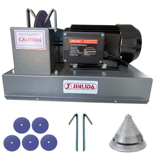 best rated lawn mower blade sharpener