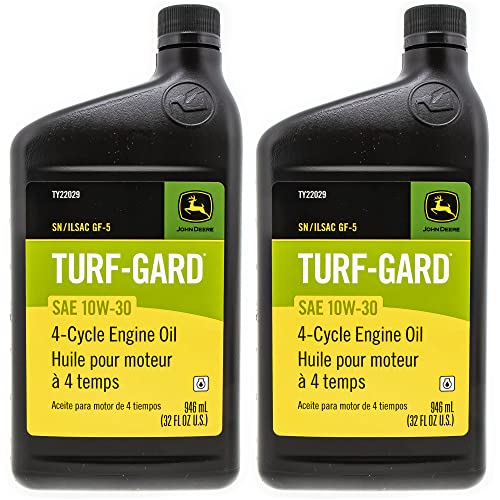 best oil for john deere lawn mower